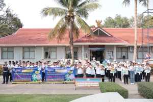 เทศบาลเมืองแจระแม จัดกิจกรรมโค้งสุดท้ายการเลือกตั้งสมาชิกสภาเทศบาลเมืองแจระแมและนายกเทศมนตรีเมืองแจระแม (Big Day) &quot;11 พฤษภาคม 2568 สร้างสรรค์ประเทศไทย พร้อมใจไปเลือกตั้ง&quot;