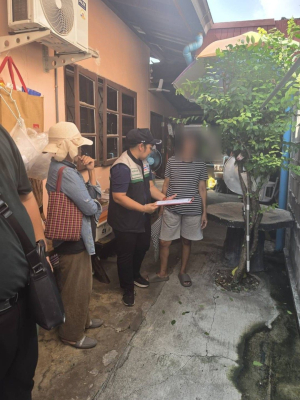 เทศบาลเมืองแจระแม ลงพื้นที่ตรวจสอบข้อร้องเรียน